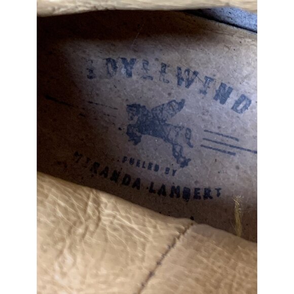 Idyllwind Miranda Lambert Brown Leather Stud Ankle Cowgirl Boots 8.5B J10072 - Picture 6 of 15